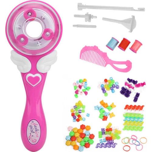 DIY Electric Automatic Hair Braider X-Press Braiding Hairstyle Tool Twist Knitted Machine Hair Braid Weave Girl Child Gift
