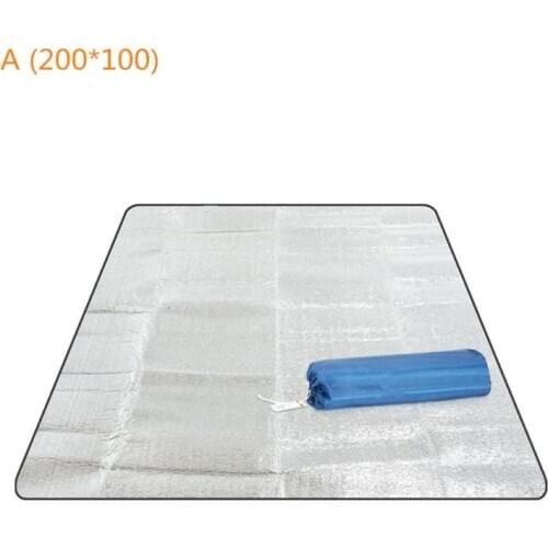 Camping Mat Tent Mattress Waterproof Aluminum Foil Foldable EVA Picnic Beach Pad