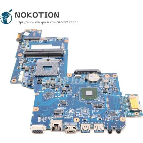 NOKOTION H000041590 Notebook PC Motherboard For Toshiba satellite C870 L870 SLJ8E HM76 DDR3 Main Board
