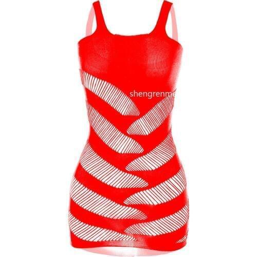 Mens Nightwear Sexy Costumes Man Fishnet Night Dress Gay Male Underwear Hot Gentleman Irregular Geometry Sleepwear Dropshipping