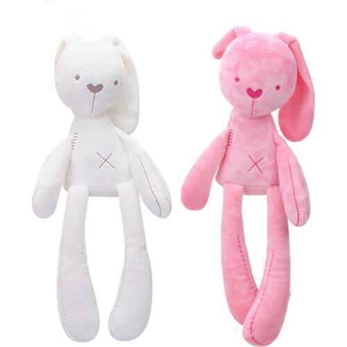 New Style Plush Stuffed Cute Appease Rabbit Bear Animal Toys Infant Baby Comfort Dolls For Children Kids Birthday Pretty Gift