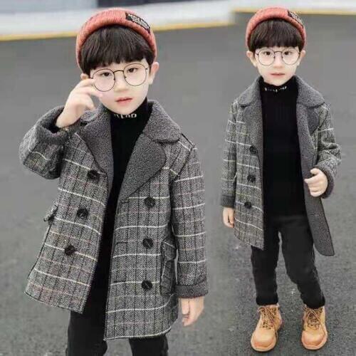 Kids Boys Coat 2019 Autumn Winter Boys Jackets For Children Clothing Outerwear Teen Boy Clothes Turn Down Plus Velvet Outwear