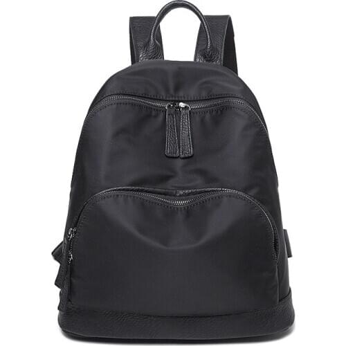 New high quality leather backpacks women leisure travel backpack fashion school bags for girls mochila feminina Mujer 2021 C1484