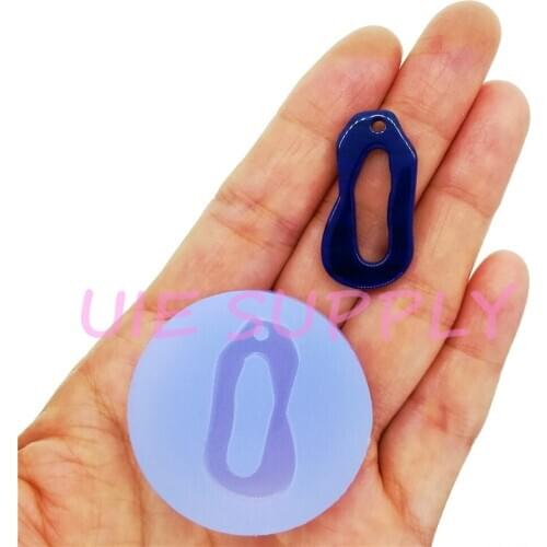 BYL471U 30.1mm x 15.4mm Earrings Necklace Silicone Mold Resin Jewelry Making Craft Cake Decoration Fondant FOOD SAFE OVEN SAFE