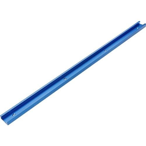 Blue 300-1220mm T-slot T-track Miter Track Jig Fixture Slot 30x12.8mm For Table Saw Router Table Woodworking Tool