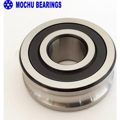 1PCS LFR5207-30NPP LFR 5207-30 NPP Track rollers double row angular contact ball bearings Gothic arch raceway groove