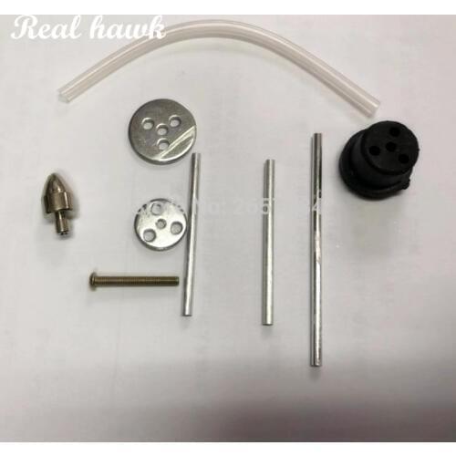 Aluminum pipe or copper pipe + heavy oil hammer for Fixed wing RC model aircraft gasoline engine tank accessories set