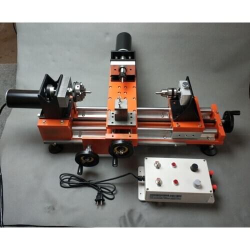 Wenwan bead machine, bodhi, small and medium-sized woodworking lathe, DIY self-made lathe