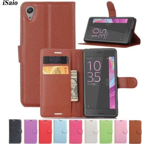 Wallet Case For Sony Xperia X Dual F5121 F5122 Flip Leather Cover for Sony Xperia X TPU Shell Phone Case Stand Card Holders
