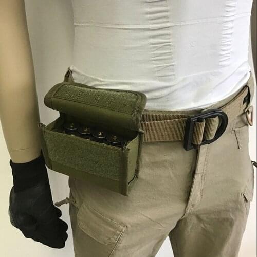 Hot Sale Multi-functional Tactical Waist Bag 10 Hole Shot Bag Outdoor Essential Hunting Accessories Mag Pouch