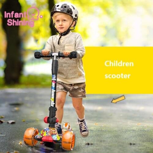 Infant Shining Mini Scooters