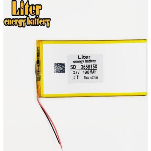 3.7V 4500mAH 3558150 3560150 Liter energy battery polymer lithium ion battery Li-ion battery for tablet pc 7 inch 8 inch