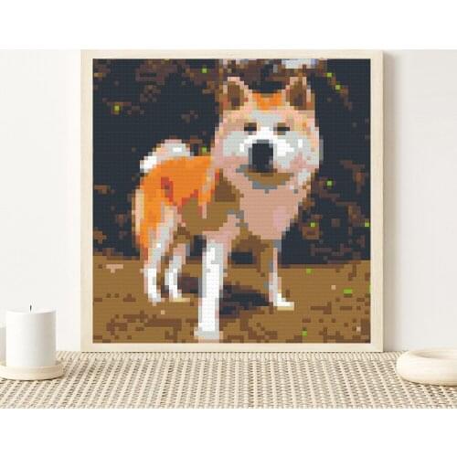 Maxfun Photo Customization 4800 Pieces Of Building Blocks Painting Cartoon Cat Diy Puzzle Pixel Art Mosaic Mural Home Gift