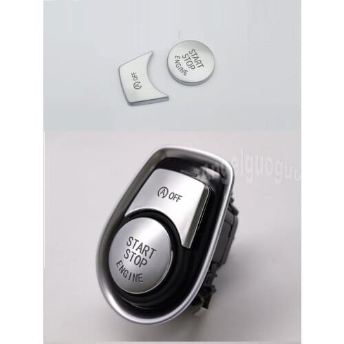 Car Engine Start Stop Ignition Key Ring Sticker For BMW 1 series F20 Sedan 2 series 3 series 4 series F30 F35 GT3