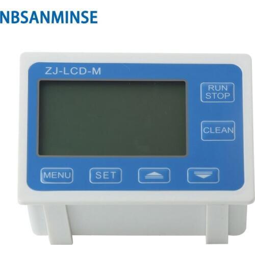 NBSANMINSE MCD-M Flow Quantitative Controller Instrument Meter Water Table Quantitative Meter Flow Sensor Pipe Automatic Warning
