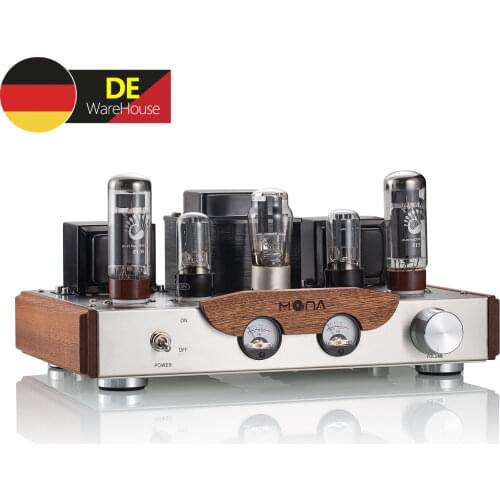 Nobsound EL34 Vacuum Tube Stereo Audio Power Amplifier HiFi Class A Single-Ended Amp 8W*2