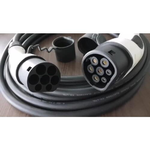 Latest product Mode 3 EV charger type 2 to type 2 EV charging cable IEC 62196 plug 32A 7.2KW 7.4KW