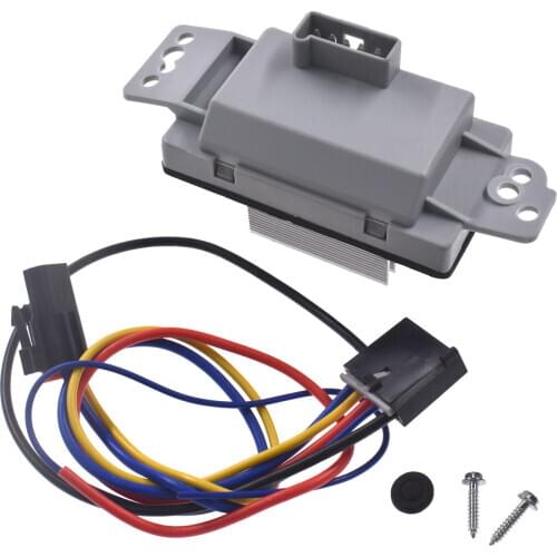 New Blower Motor Resistor W/Plug For Escalade Chevrolet Silverado 1500 2500 3500