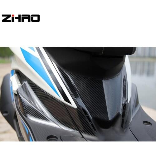 Motorcycle body fairing sticker logo decals Protector Decal Anti scratch protection carbon fiber Stickers For YAMAHA SMAX155