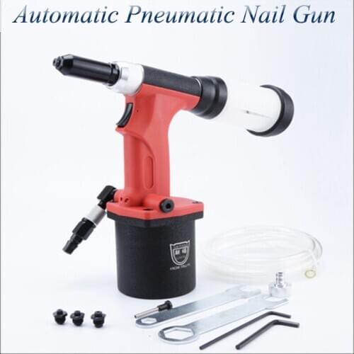 Industrial-grade Automatic Pneumatic Rivet Gun Self-priming Stainless Steel Blind Rivet Gun SR-01