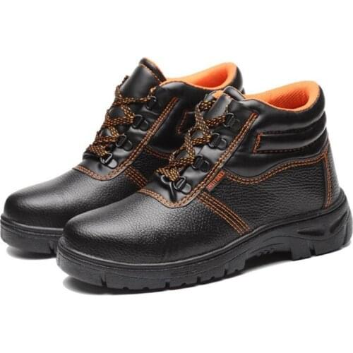 Okkdey 2020 Autumn Winter Boots Men steel toe boots Men Safety Shoes resistant non-slip Ankle boots Work boots zapatos de hombre
