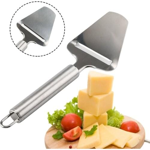 Silver Stainless Steel Cheese Peeler Cheese Butter Slicer Cutter Butter Slice Cutting Knife Kitchen Cooking Cheese Tools