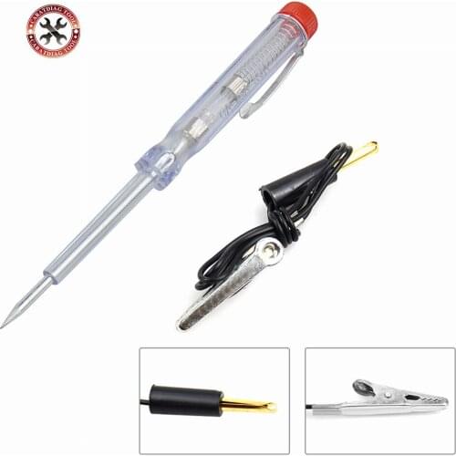 High Quality 6V-24V DC Probe Light System Test Probe Lamp Auto Car Light Circuit Tester Lamp Voltage Test Pen Detector