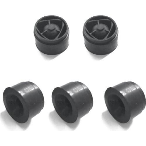 5Pcs Car Front Engine Protective Cover Rubber Cushion Engine Under Plate Pad E7CA