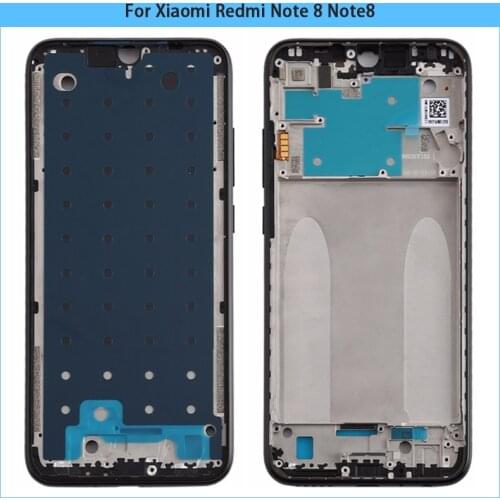 10Pcs For Xiaomi Redmi Note 8 Middle Frame LCD Supporting Plate Housing Frame Front Bezel Faceplate Redmi Note8 Repair Parts