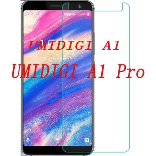2PCS Ultra-thin New For UMIDIGI A1 / A1 Pro Tempered Glass Screen Protector Premium Front Clear Protective Film