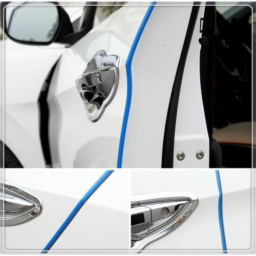 5 m door side seal anti-collision car protection stickers decoration for Mercedes Benz Generation GLE63 GLE450 F800 A200