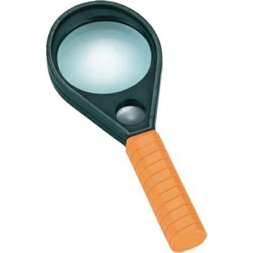 5X 8X Dual Lens Handheld Racket Type Magnifying Glass