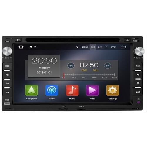 7"Touch Screen Android 10 8core Car DVD Player RCA GPS Navigation for VW Volkswagen BORA GOLF MK4 LUPO CHICO for SEAT for SKODA