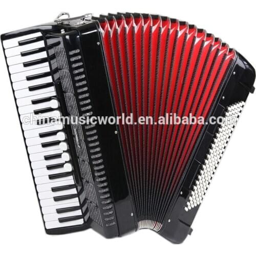 High Grade 41keys 120Bass Piano Accordion AFA-40 Black color