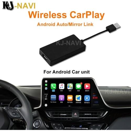 Wireless Apple wired CarPlay /Android Auto Carplay Smart Link USB Dongle for Android Navigation Player Mirrorlink /IOS