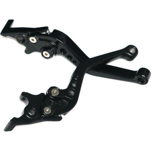 Black Motorcycle Moped Scooter Brake Lever Electric Bicycle Modification Parts Both Front Rear Discbrake for Yamaha Honda Suzuki