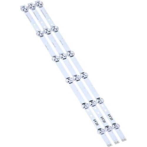 FOR LG 32MB25VQ strip NC320DUN Strip LC320DUE Strip 6 lamp 6V concave Lens, Large Lens