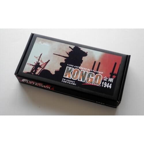 Flyhawk 350021 1/350 IJN Kongo 1944 for Fujimi top quality