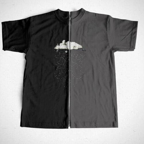 COSMIC S100% cotton short sleeve cool print men T shirt summer loose summer men tshirt big size streetwear t-shirt tee shirts