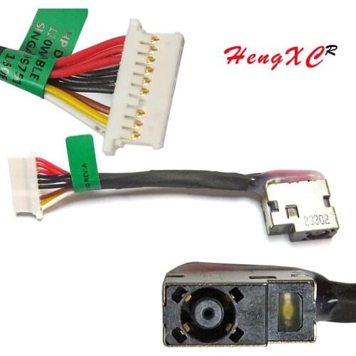 HengXC Brand New DC JACK FOR HP 15-AX 15-BC 15T-BC DC In Cable 799751-F50 S50 Y50 10Pin 9Line