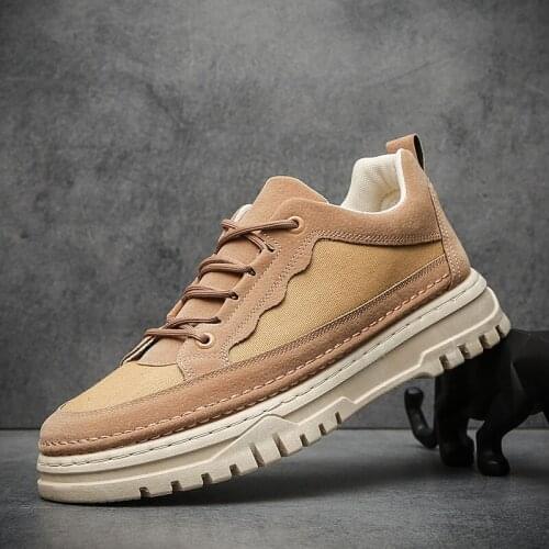 Platform Men Sneakers Casual Breathable Walking Sports Running Shoes Outdoor Travel Fitness Sneakers Male Vulcanized Shoes