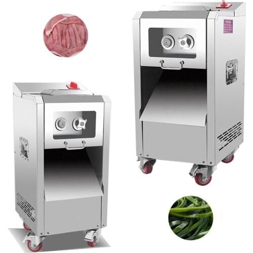 Newly designed vertical meat cutter vegetable cutting into silk food grade materials safe and healthy 220V