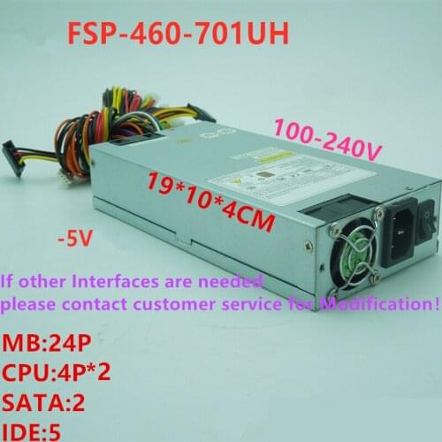 New Original PSU For FSP -5V 1U 460W Switching Switching Power Supply FSP460-701UH