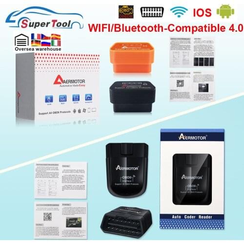 OBD2 ELM327 V1.5 WIFI ELM327 V1.5 Bluetooth 3.0/4.0 Auto Scanner ELM 327 V1.5/1.5 WI-FI/Bluetooth 4.0 Support For Android/IOS/PC