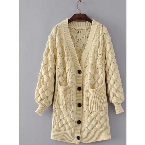 Женские трикотажные кардиганы Qiukichonson China At AliExpress