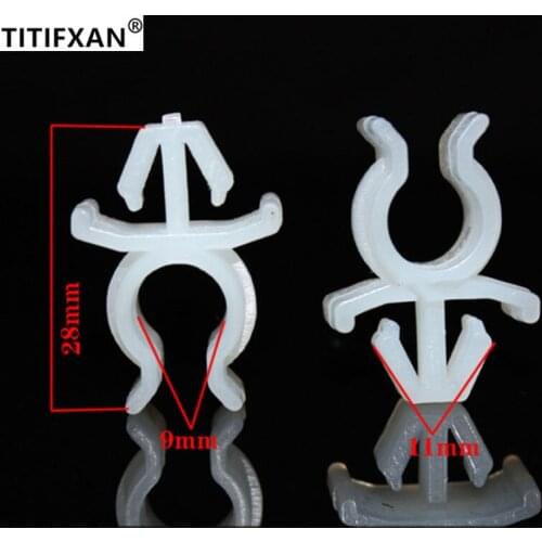 2PCS Car engine cover support rod buckle for Nissan Sunny N16 EQ7202 Teana Sylphy Tiida plastic fasteners