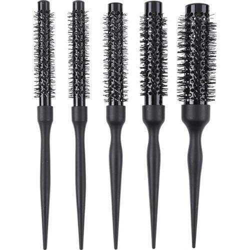 5 Sizes Wavy Curly Round Roll Hair Brush Salon Salon Hairdress Hair Styling Tools Beauty Comb Brush Round