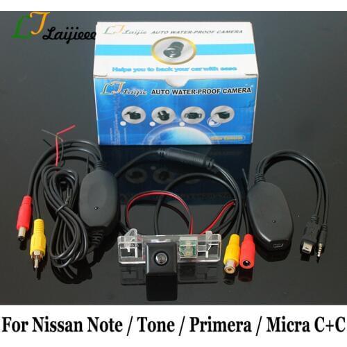 For Nissan Note Tone E11 Primera P12 Micra C+C K12 Car Backup Camera / HD CCD Night Vision RCA AUX Wireless Auto Rearview Camera