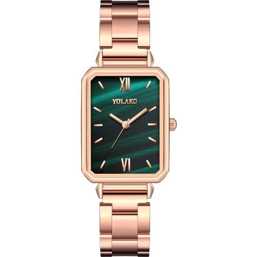 Fashion Woman Watch Quartz Watch Square Dial Dial Steel Band High Quality Watch Luxury Elegant Special Offer Business часы reloj