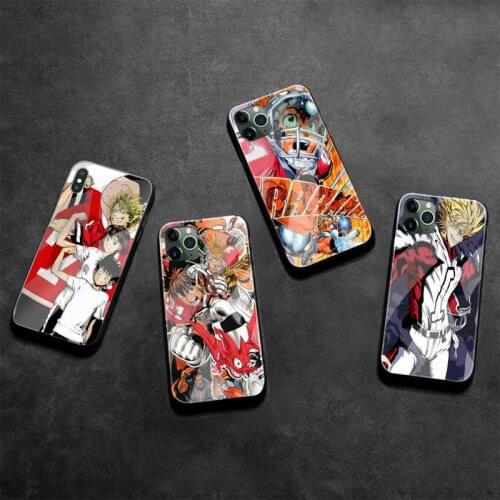 Anime Eyeshield21 Phone Case Tempered Glass For iPhone 11 Pro XR XS MAX 8 X 7 6S 6 Plus SE 2020 case